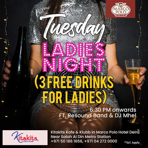 The best Tuesday ladies nights in Dubai